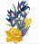 Matriz Bordado Buquet De Flores Para Guardanapos - Imagem 6