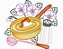 Matriz Bordado Pano De Prato Cozinha Com Flores Rippled - Imagem 9