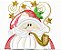 Matriz Bordado Natal Papai Noel Pontos Leves - Imagem 5