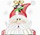 Matriz Bordado Natal Papai Noel Pontos Leves - Imagem 8