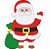 Matriz Bordado Natal Papai Noel Alegre - Imagem 1