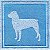 Matriz Bordado Trapunto Cachorrinhos Silhueta - Imagem 2