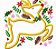 Matriz Bordado Natal Aplique Com Flores - Imagem 5