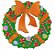 Matriz Bordado Natal Guirlandas Para Quadrinhos - Imagem 4