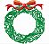 Matriz Bordado Natal Guirlandas Para Quadrinhos - Imagem 9