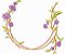 Matriz Bordado Quadrinhos Com Flores Para Nome - Imagem 9