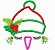 Matriz Bordado Natal Aplique Carinhas - Imagem 3