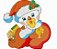Matriz Bordado Natal Boneco De Neve Baby - Imagem 2