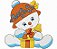 Matriz Bordado Natal Boneco De Neve Baby - Imagem 9