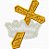 Matriz Bordado Religioso Com Rendinha - Imagem 4