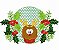 Matriz Bordado Natal Pano De Prato Cupcake - Imagem 8