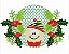 Matriz Bordado Natal Pano De Prato Cupcake - Imagem 9