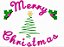 Matriz Bordado Natal Mensagens Em Inglês - Imagem 5
