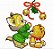 Matriz Bordado Natal Gatinho Brincando - Imagem 5