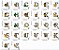 Matriz Bordado Alfabeto Emogi - Imagem 3