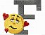Matriz Bordado Alfabeto Emogi - Imagem 9