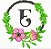 Matriz Bordado Alfabeto Floral Com Florzinha - Imagem 5