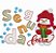 Matriz Bordado Natal Semaninha Boneco De Neve Feliz - Imagem 5