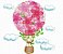 Matriz Bordado Balões Com Flores Para Fralda - Imagem 7