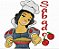 Matriz Bordado Semaninha Princesas Na Cozinha - Imagem 1