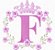 Matriz Bordado Alfabeto Feminino Com Coroa E Florzinhas - Imagem 6