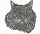 Matriz Bordado Coleção Gatos Faces - Imagem 7