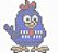 Matriz Bordado Ponto Cruz Infantil Personagens - Imagem 6
