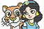 Matriz Bordado Ponto Cruz Infantil Personagens - Imagem 9