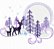 Matriz Bordado Natal Pano Na Neve - Imagem 6