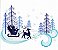 Matriz Bordado Natal Pano Na Neve - Imagem 10