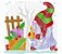 Matriz Bordado Natal Feliz Rippled - Imagem 9
