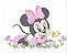 Matriz Bordado Minnie E Mickey Baby - Imagem 1