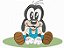 Matriz Bordado Minnie E Mickey Baby - Imagem 6