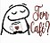 Matriz Bordado Pano De Prato Café Divertido - Imagem 7