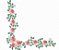 Matriz Bordado Cantos Com Rosas Para Guardanapo - Imagem 6