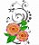 Matriz Bordado Floral Com Arabesco - Imagem 4