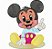 Matriz Bordado Mickey E Minnie Sentadinho Para Fralda - Imagem 3
