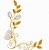 Matriz Bordado Floral Delicado Com Flores Brancas - Imagem 2