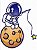 Matriz Bordado Astronauta Divertido - Imagem 4