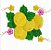 Matriz Bordado Pano De Prato Frutas E Flores - Imagem 3
