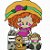 Matriz Bordado Infantil Linda Menininha Cacheada - Imagem 5
