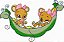 Matriz Bordado Infantil Ratinhos Baby Na Ervilha - Imagem 10