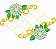 Matriz Bordado Moldura Floral Para Escrever Nome - Imagem 7