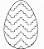 Matriz Bordado Páscoa Ovos Contorno - Imagem 7
