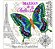 Matriz Bordado Borboletas Em Paris Para Almofada E Quadrinho - Imagem 4