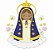 Matriz Bordado Coleção Nossa Senhora Aparecida Delicado - Imagem 9