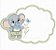 Matriz Bordado Safari Baby Lindas Tags - Imagem 2