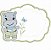 Matriz Bordado Safari Baby Lindas Tags - Imagem 6