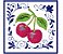 Matriz Bordado Pano De Prato Frutas No Azulejo - Imagem 2