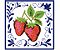 Matriz Bordado Pano De Prato Frutas No Azulejo - Imagem 3
